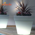 good price Indoor/Outdoor flower solar powered led light decorative solar flower pot